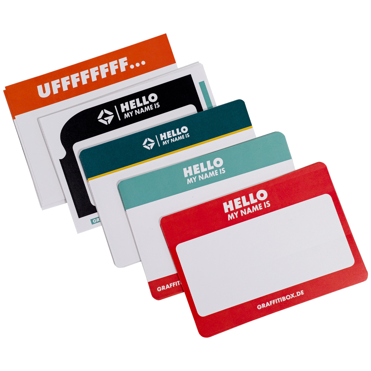 50er Stickerpack "Graffitibox Complete Mixed" (10x15cm) (5x10 Stk.)
