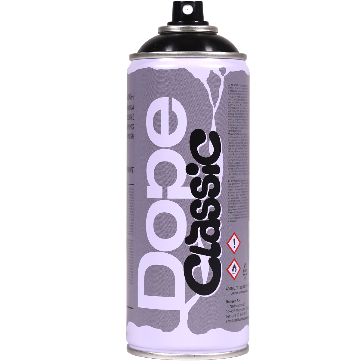 Dope "Classic Paint" (400ml) - Black D-300