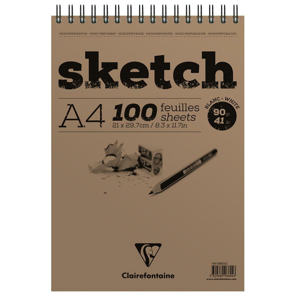 Clairefontaine Skizzenblock "Sketch" - A4