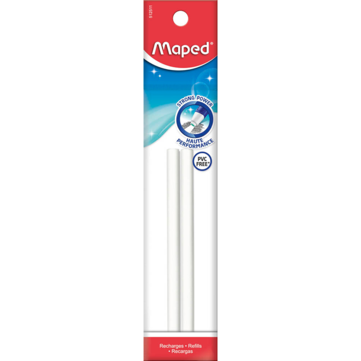 Maped "Radierstifte für GOM-PEN 2er Set" White