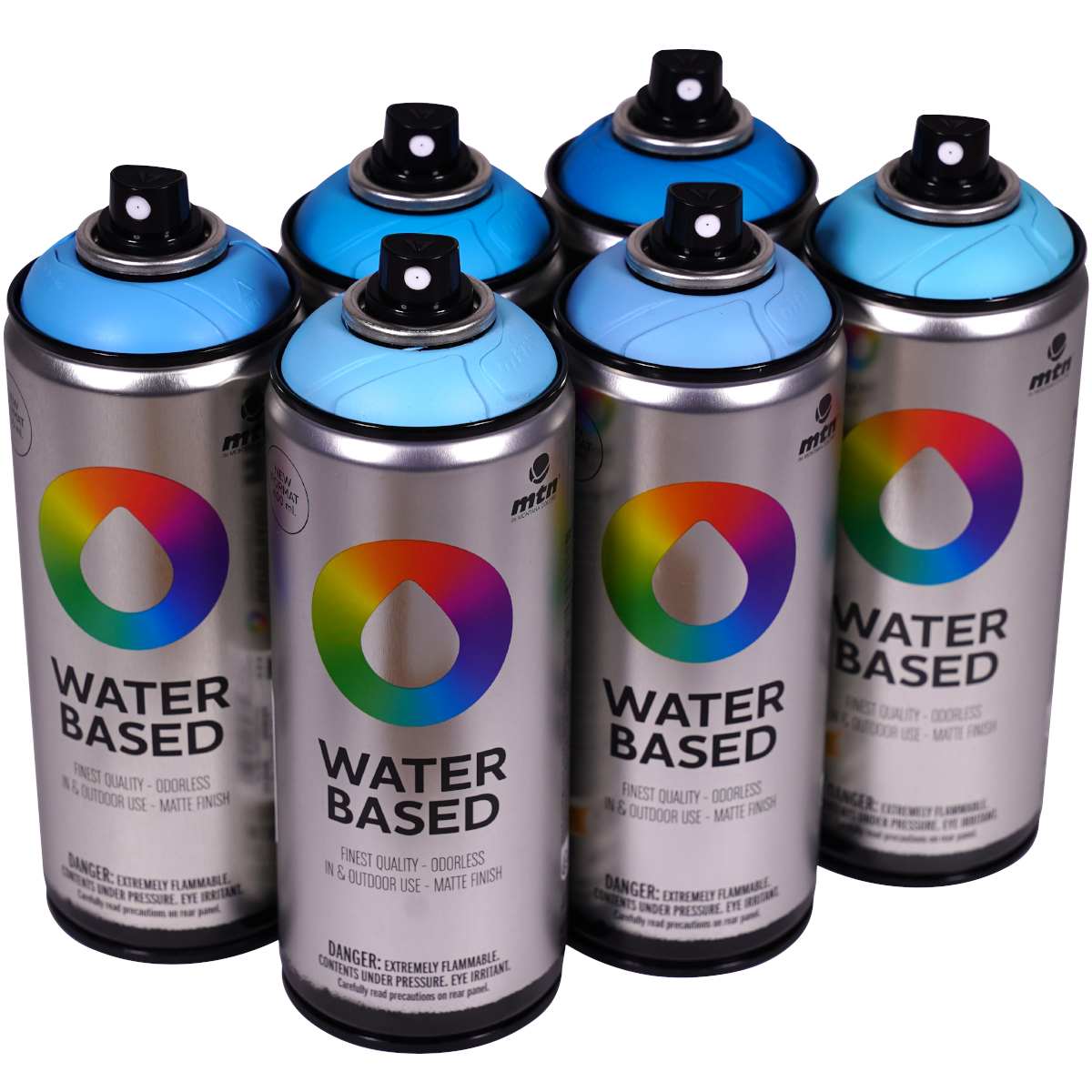 MTN Water Based "Sixpack Atlantica Tones" (6x400ml)