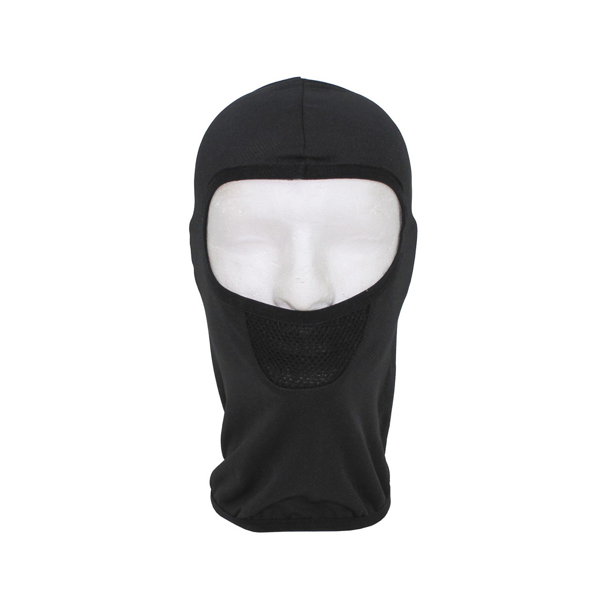 Maske "Balaclava - 1 Loch (dünn)" Tactical - Black
