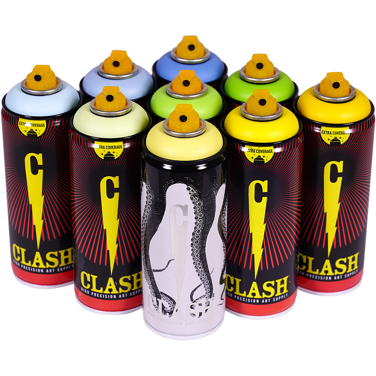 Clash "9er Paint Box Spring Baby Tones" (9x400ml)