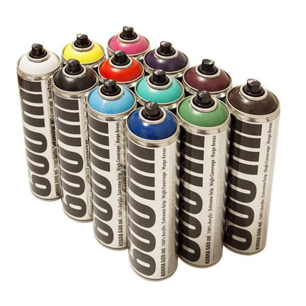 Kobra "Big Paint Box - S" (12x600ml)