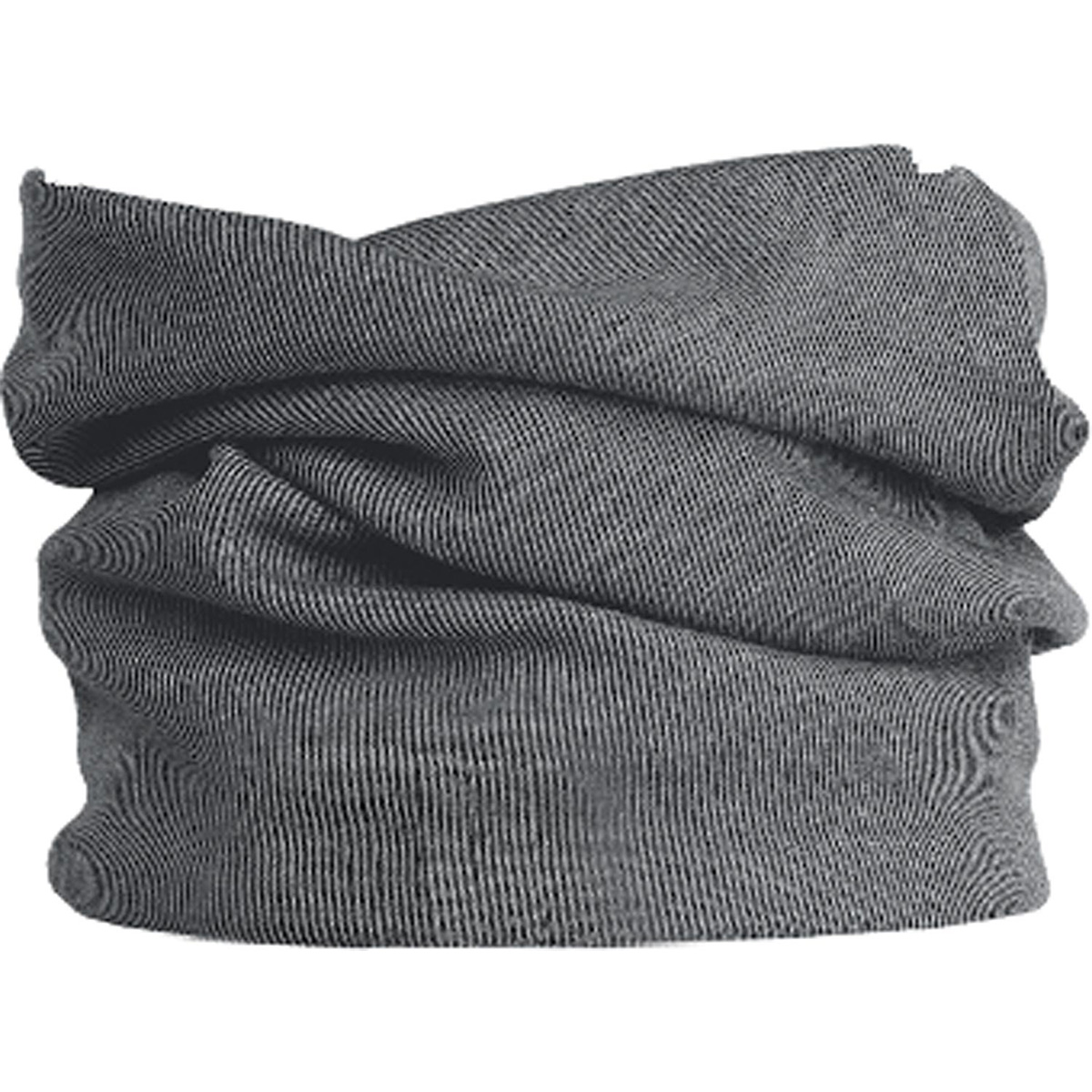 MasterDis "Rib 2in1 Beanie Schlauchtuch" Charcoal