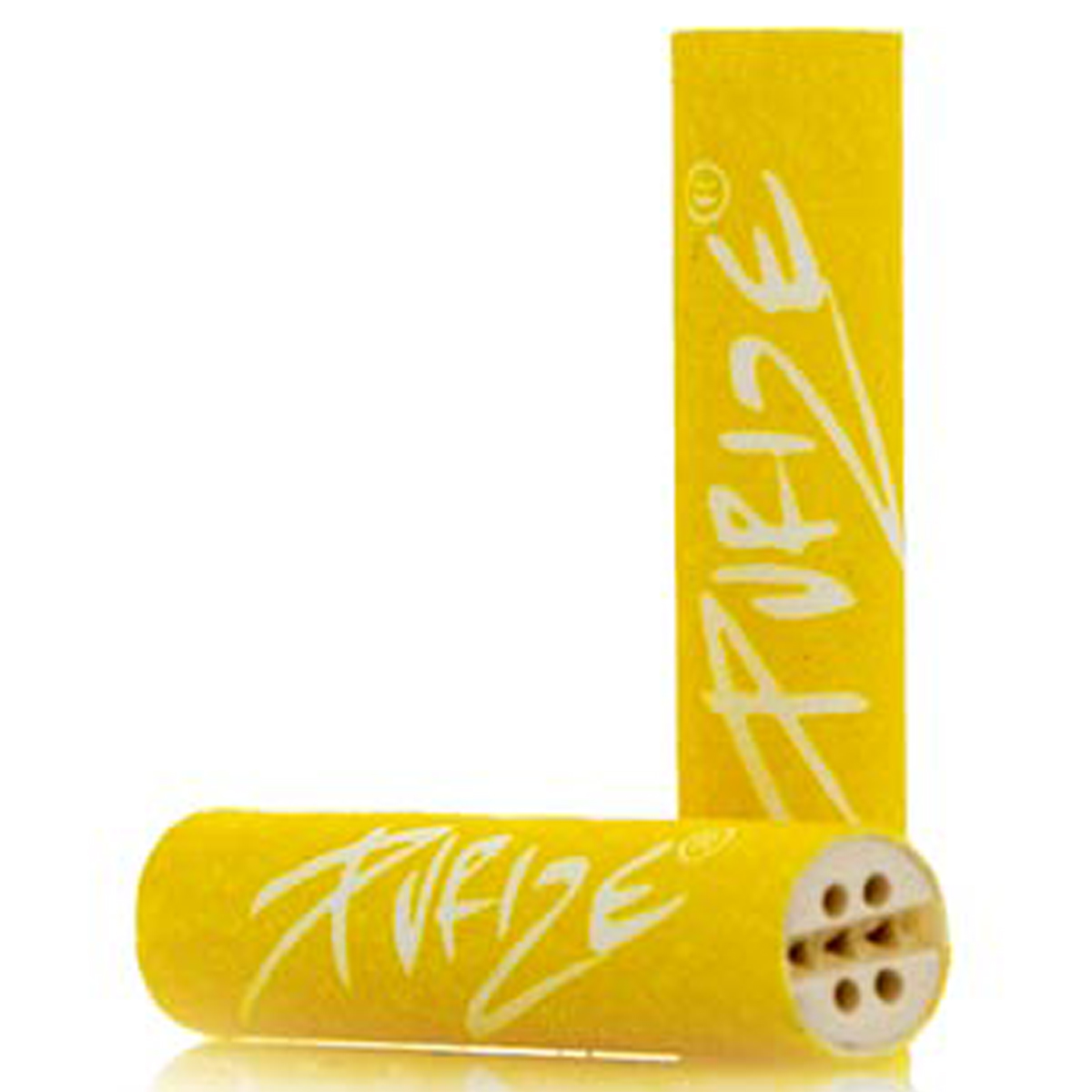Gelbes-Glas-3-Kopie Purize Aktivkohlefilter "XTRA Slim Size 100er Glas" - Yellow