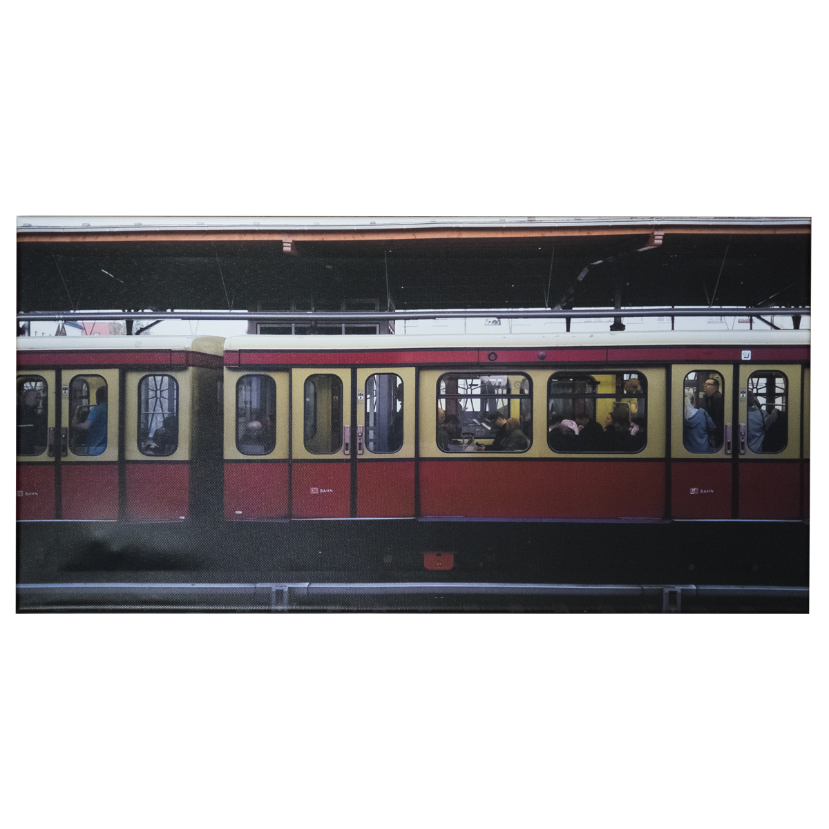Fotodruck Leinwand "S-Bahn" (30x60cm)