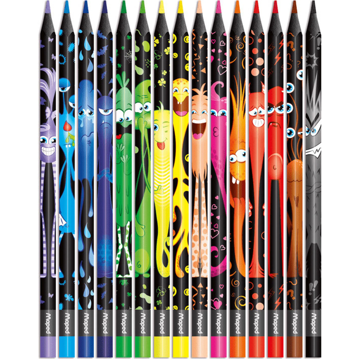 Maped "Color´Peps Monster" Mix 27er Buntstift- und Markerset