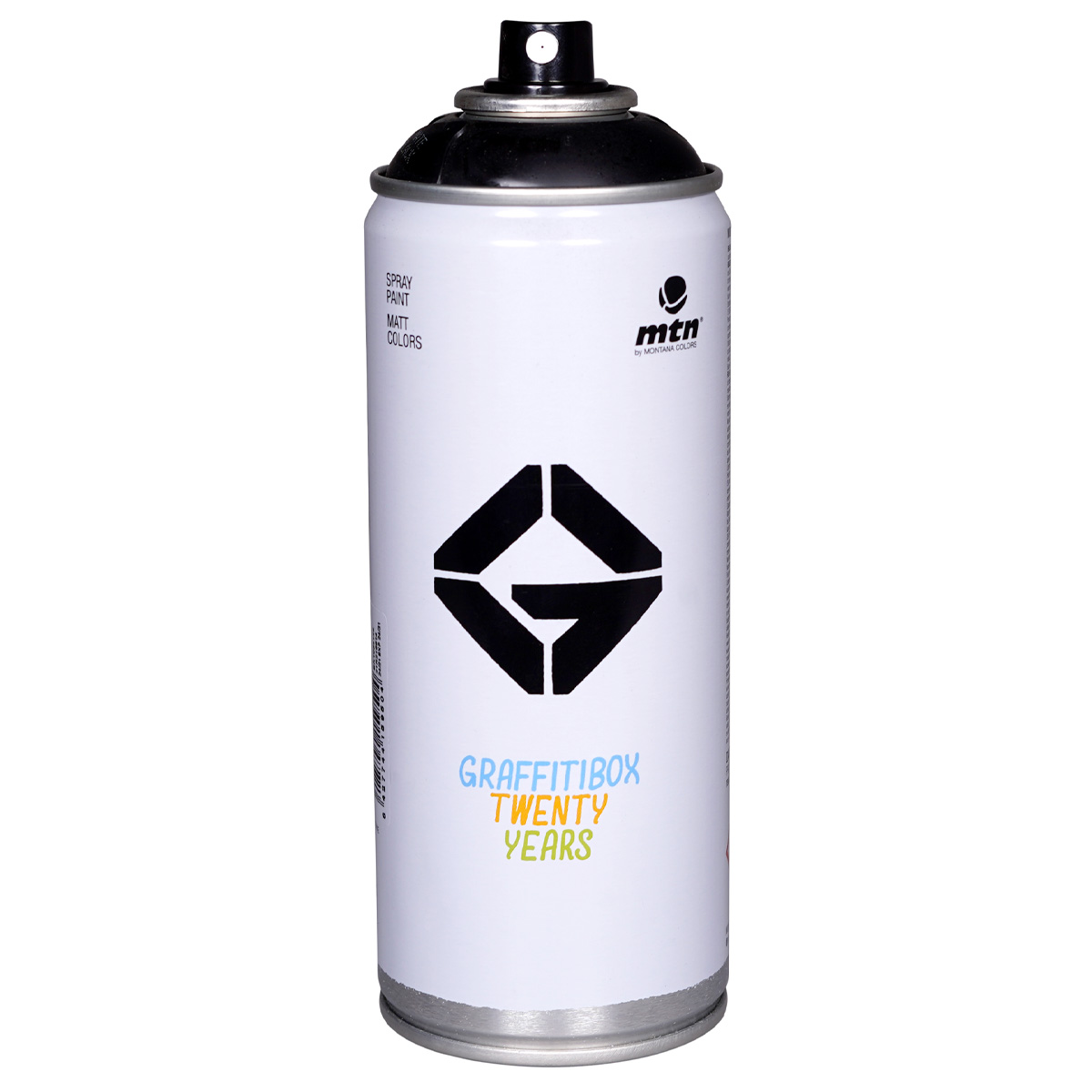 Graffitibox Spraycan "20 Years Anniversary" Black - Limited Edition