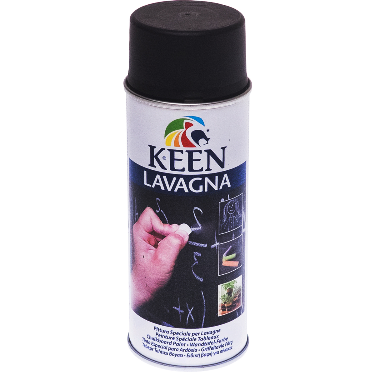 Keen "Wandtafelfarbe" (400ml) - Matt Schwarz