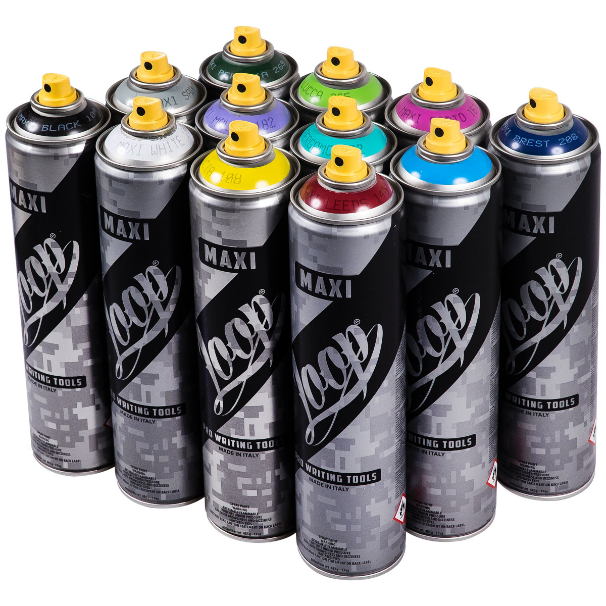 Loop "Maxi 12er Paint Box - Bunt Mix" (12x600ml)