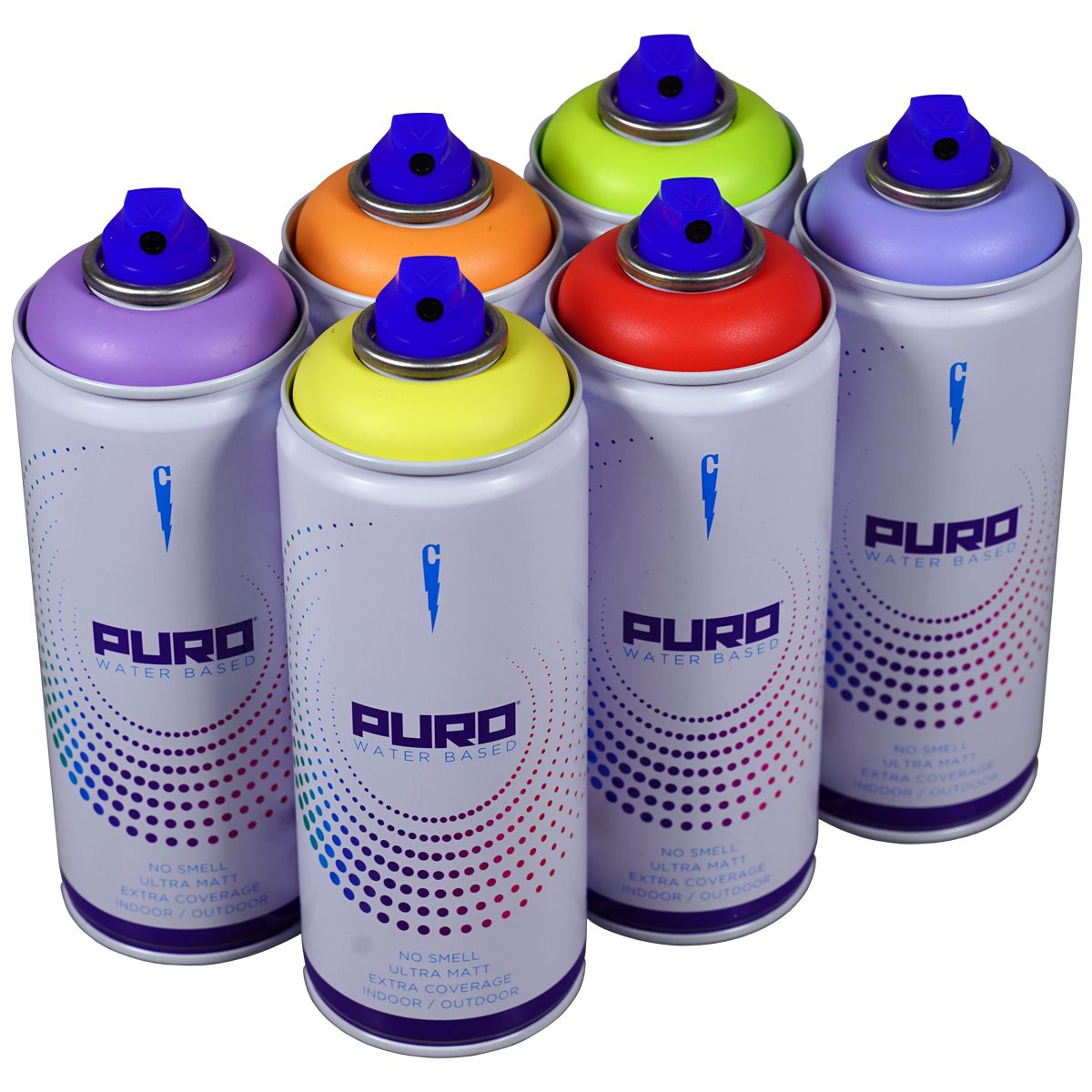 Clash "Puro" Water Based - Sweet Tones (6x400ml)
