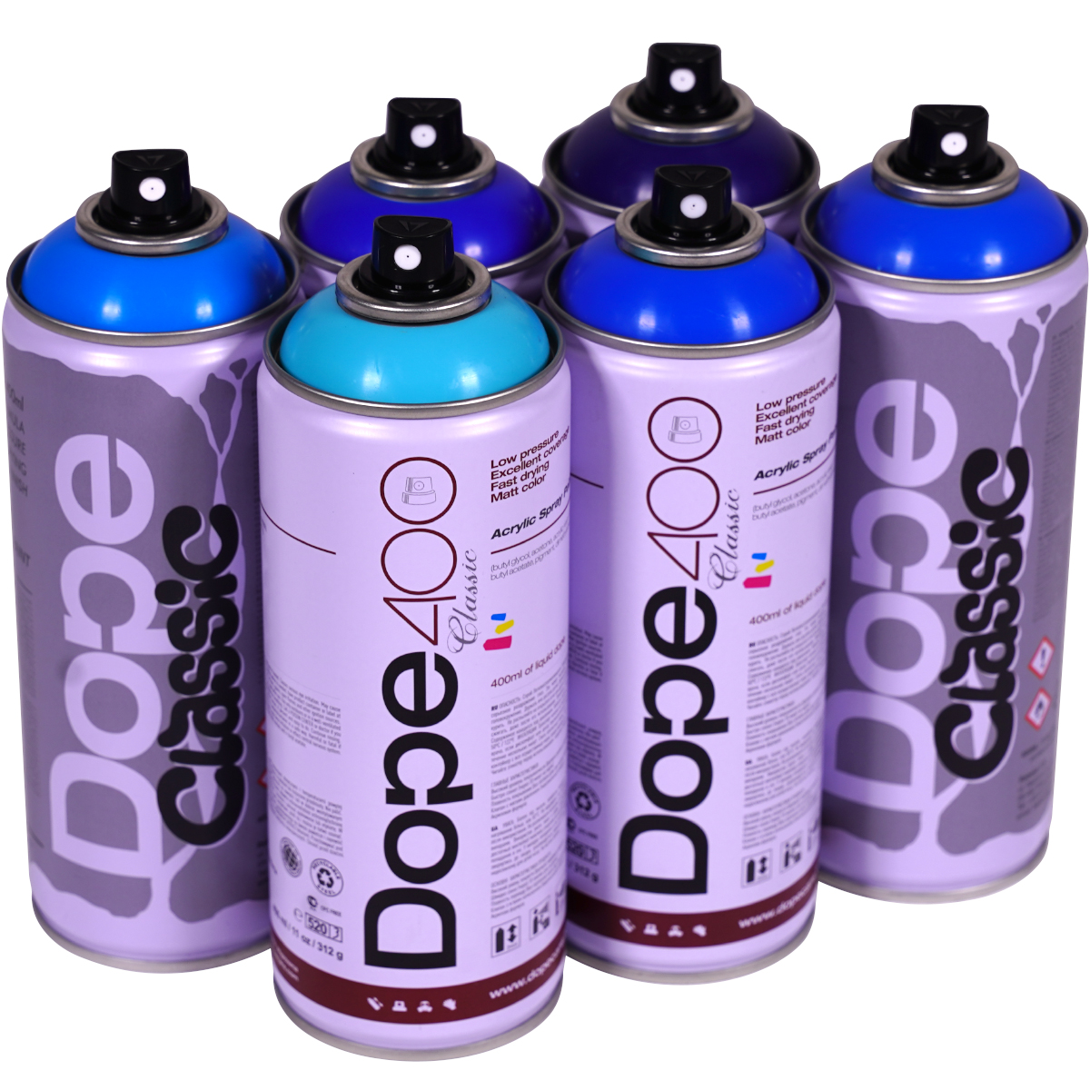 Dope "Classic Paint Sixpack Nautic" (6x400ml)