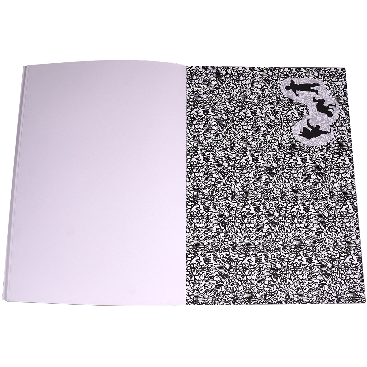 Folia "Motivblock Graffiti" 240x340mm (20 Blatt)