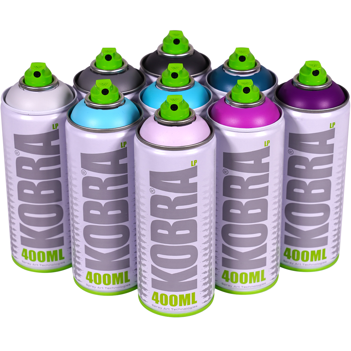 Kobra "New LP 9er Set Cyber Rock Tones" (9x400ml)