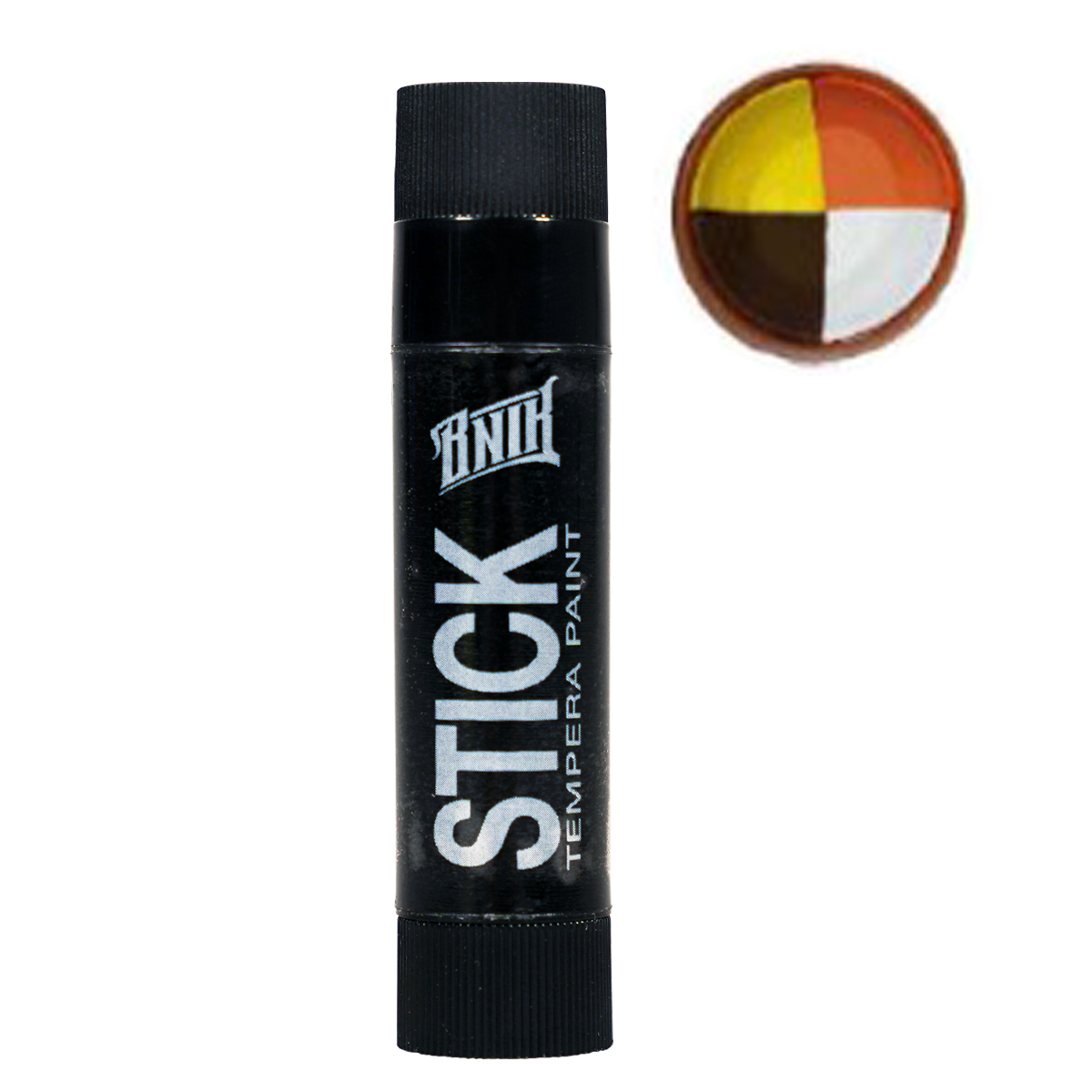 BNIK "Stick Tempera Paint" Solid Marker - Onix (4 Slices)