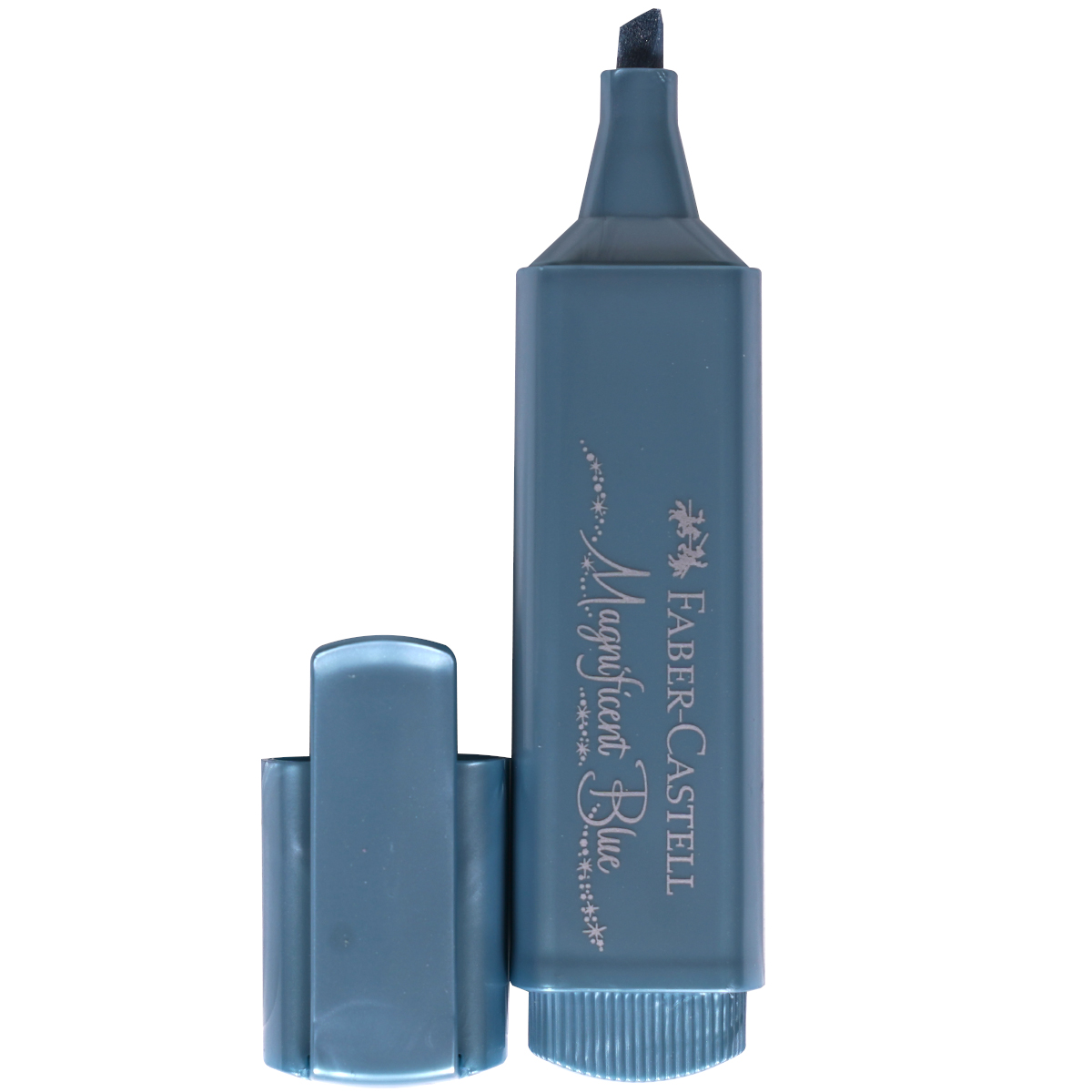 Faber Castell "Textmarker TL46" (1-5mm) Metallic Blau