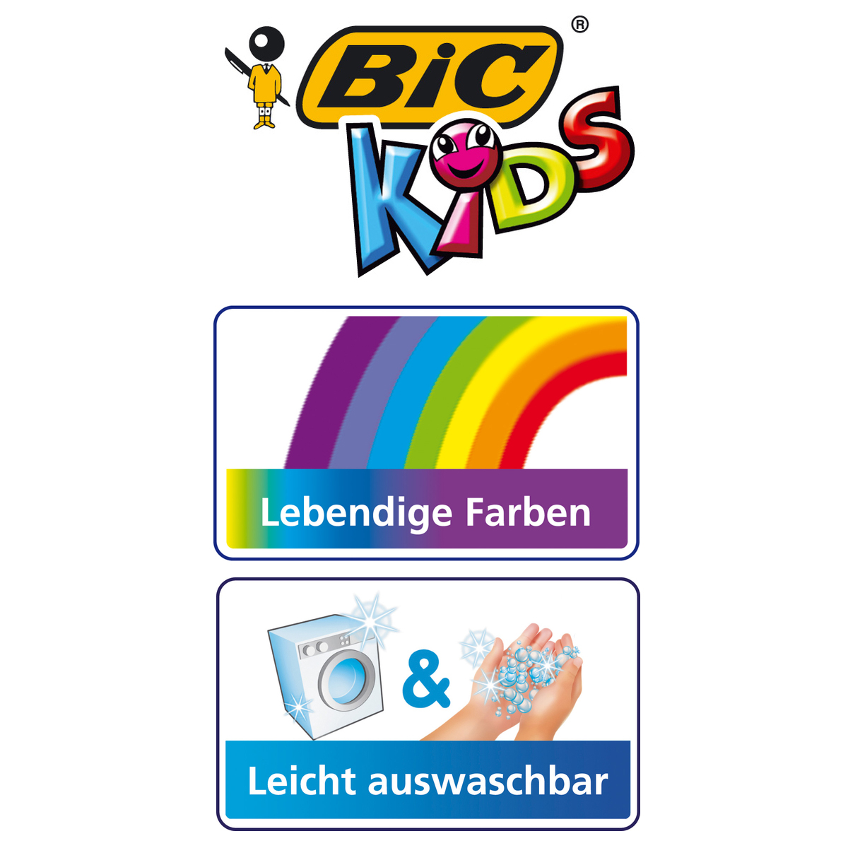 Bic Kids "Kid Couleur Medium" 20er Set (1,0mm)