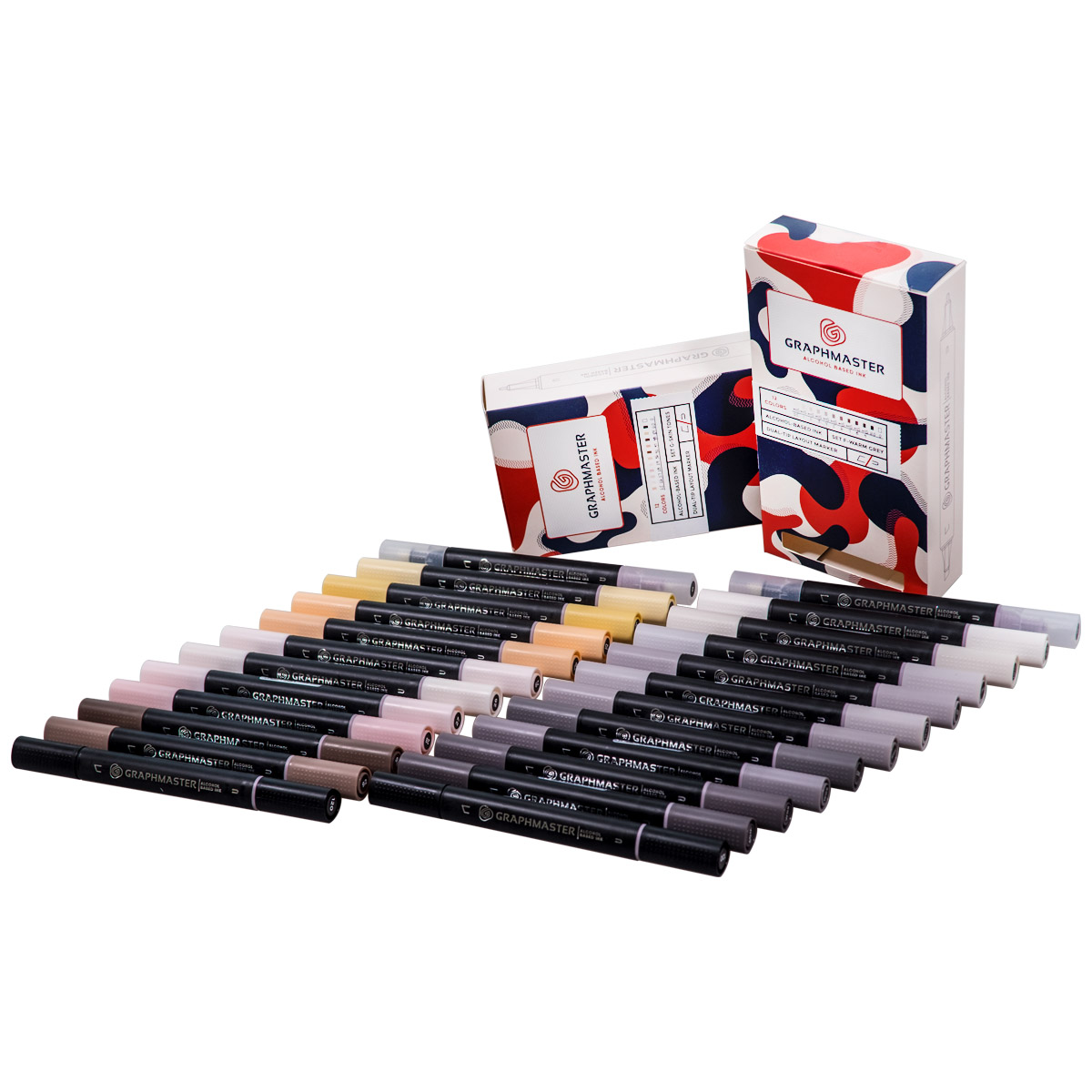 Graphmaster "Twin Marker 2x 12er Set F & G"