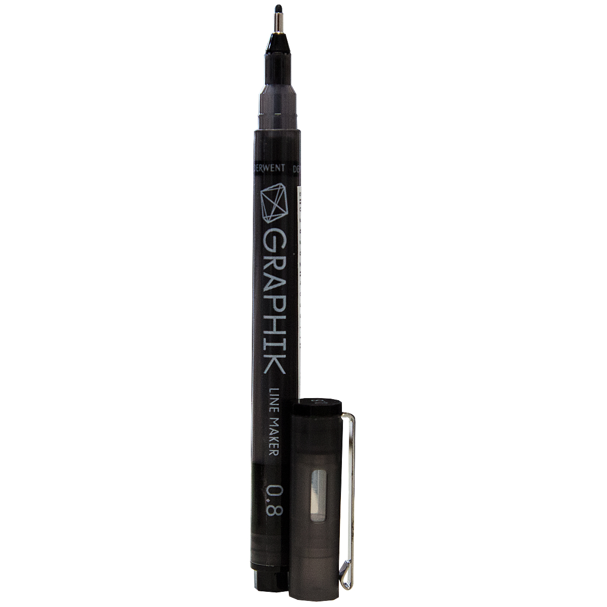 Derwent "Graphik Line Marker" Black (0,8mm)