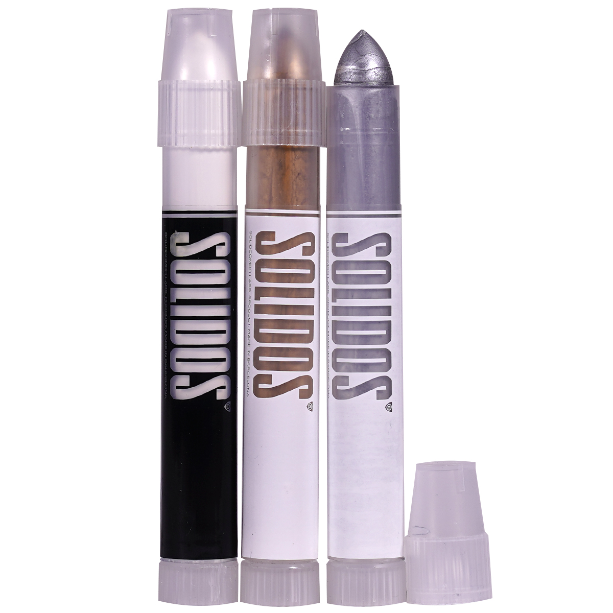 "Solidos" Permanent Marker 3er Set #9 (13mm)