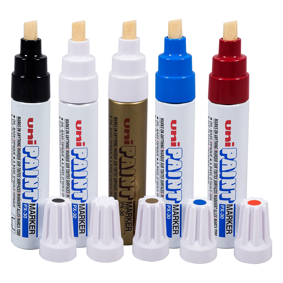 Uni Paint PX-30 5er Marker Set - III