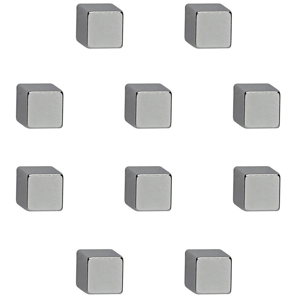 Maul "Magnetwürfel" Neodym Magnet 10er Set (5x5x5mm)