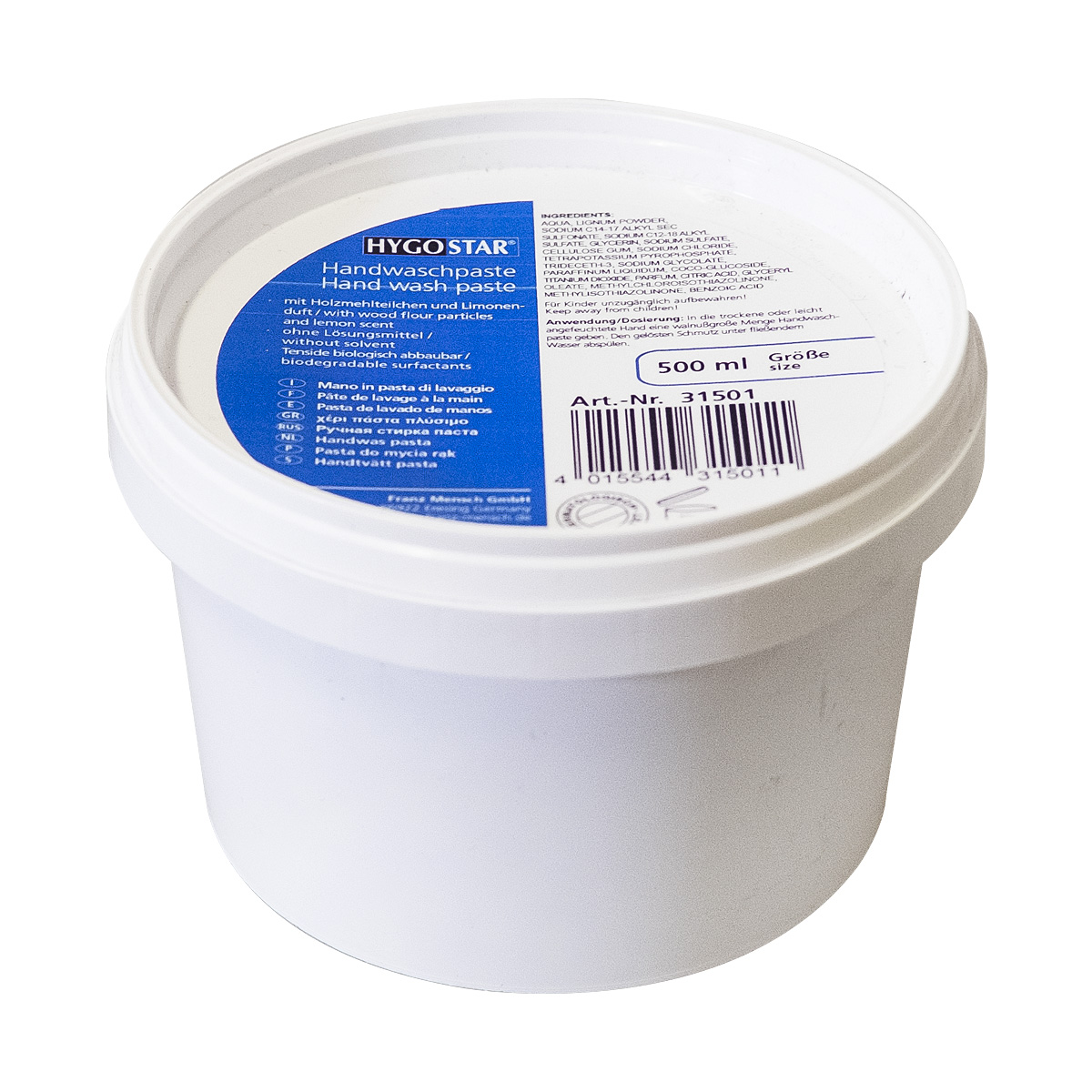 Hygostar "Handwaschpaste" (500ml)