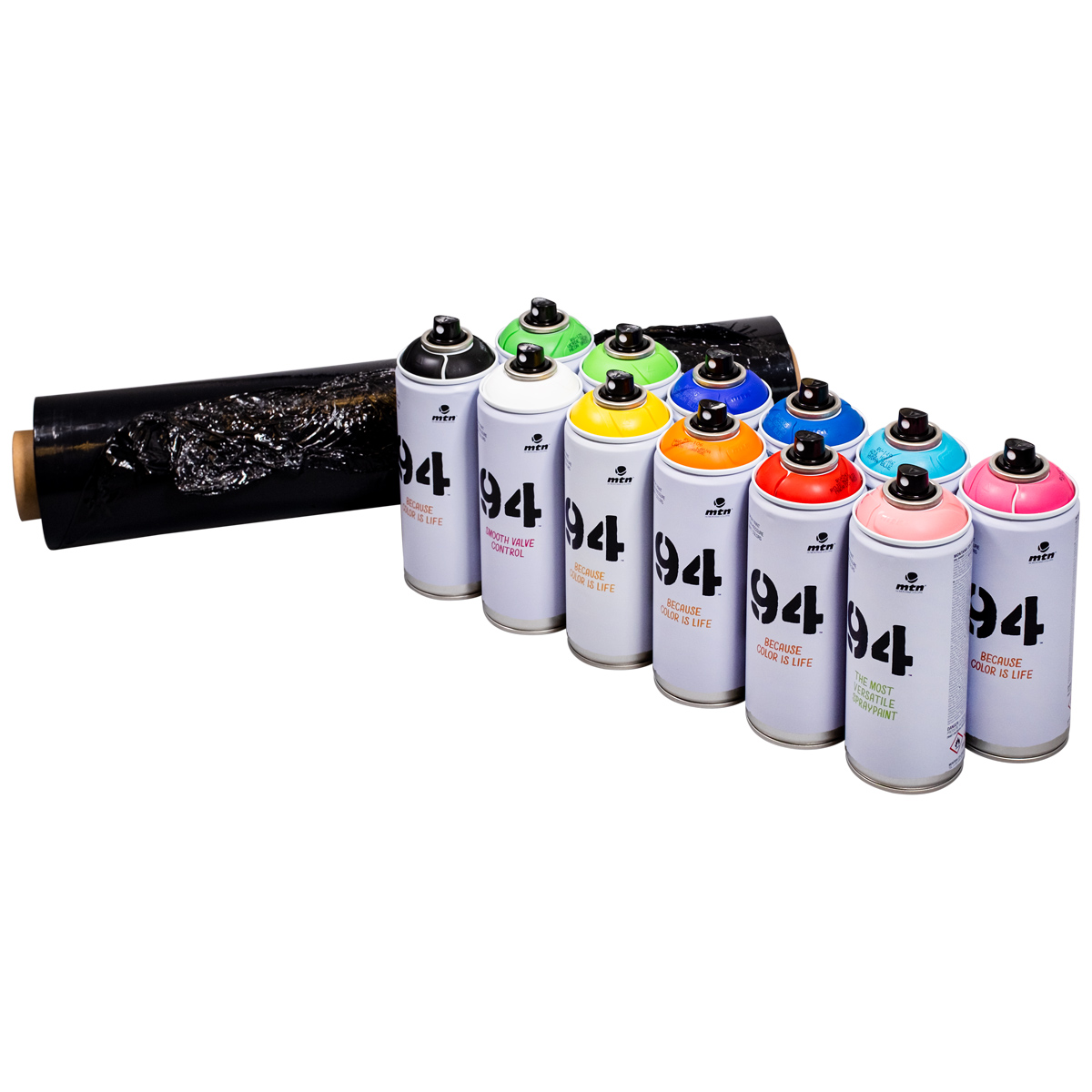 MTN 94 "Cello Graff Set - schwarze Folie" (12x400ml)