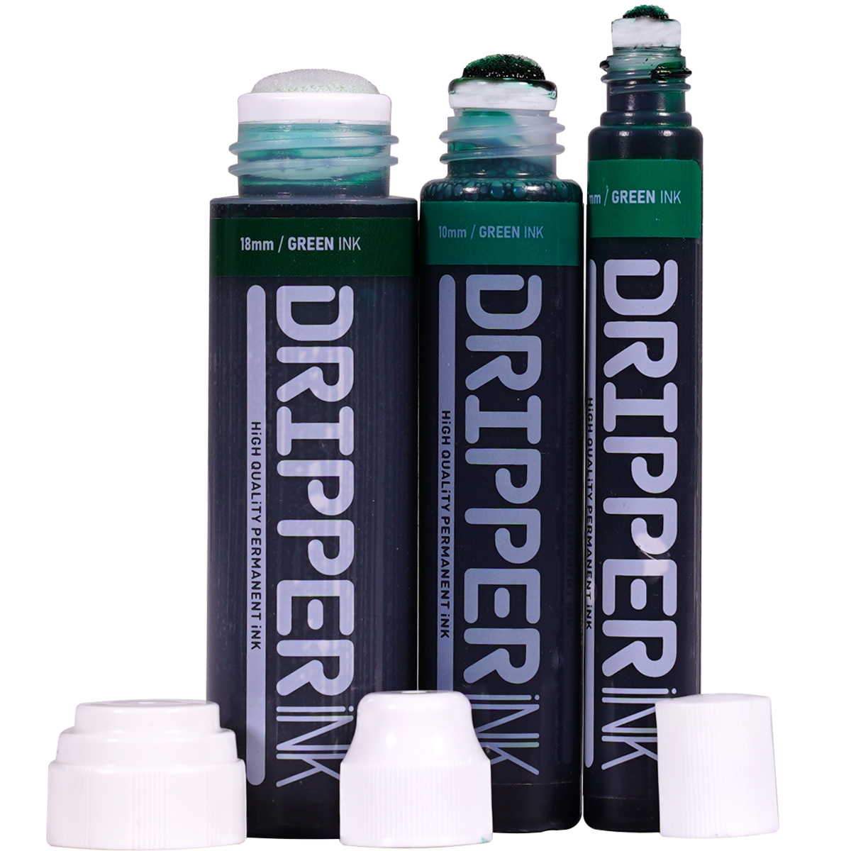 Dope "Dripper Ink Squeeze Marker 3er Set" (5/10/18mm) Green