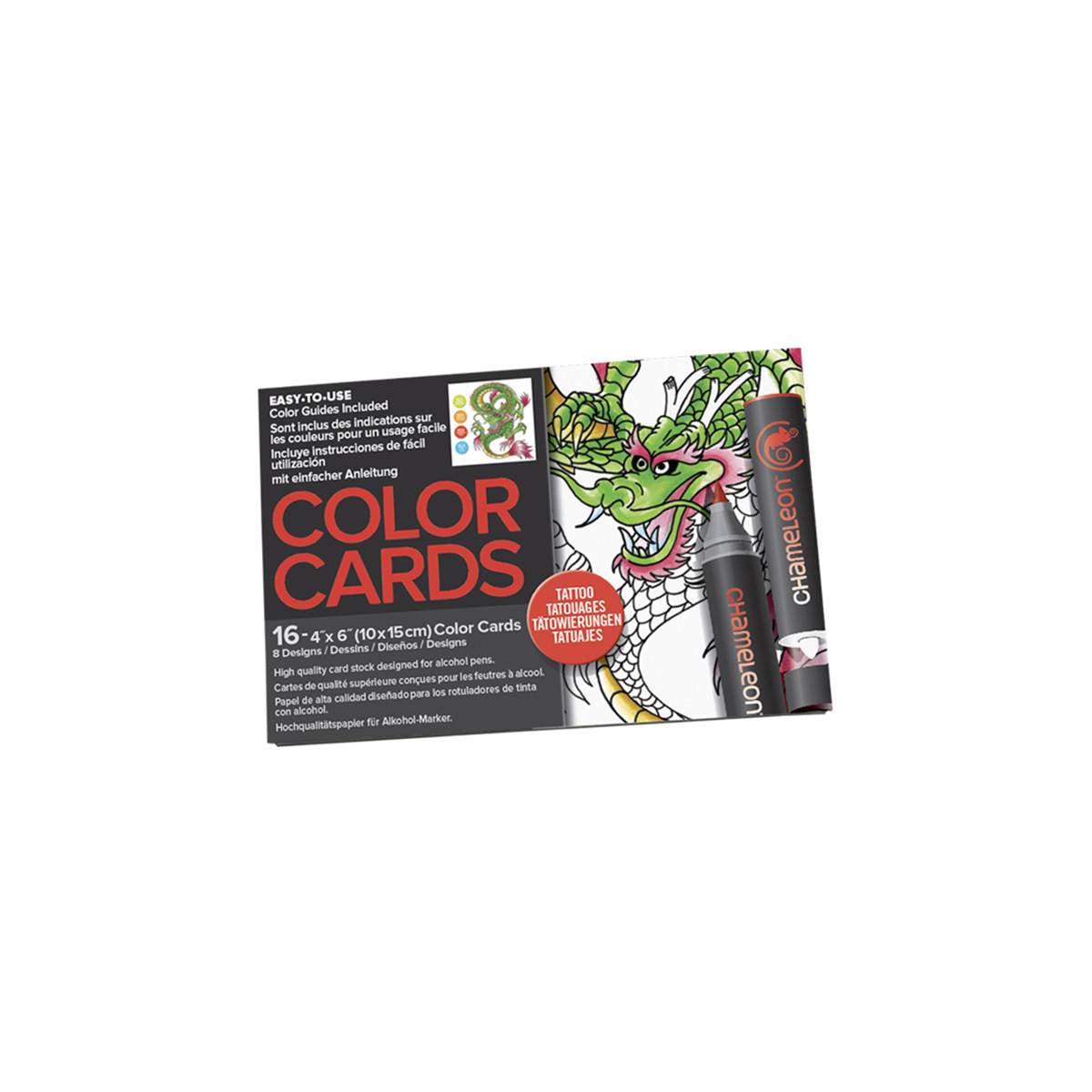 Chameleon "Color Cards - Tattoo" 16 Stk.