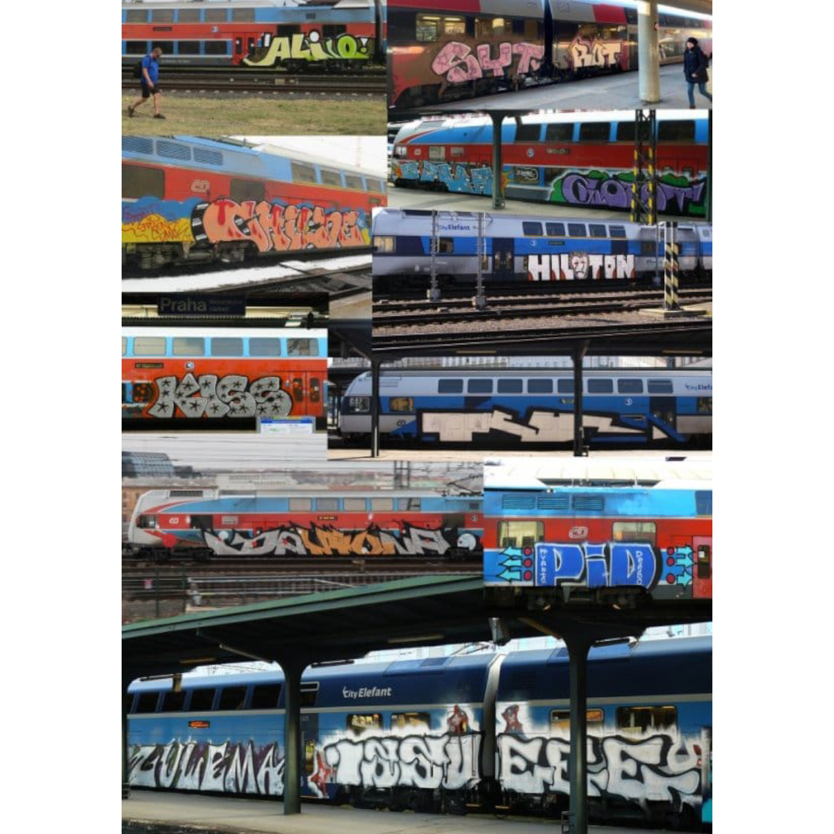 Magazin "Hood Work #5" Praha Train Edition