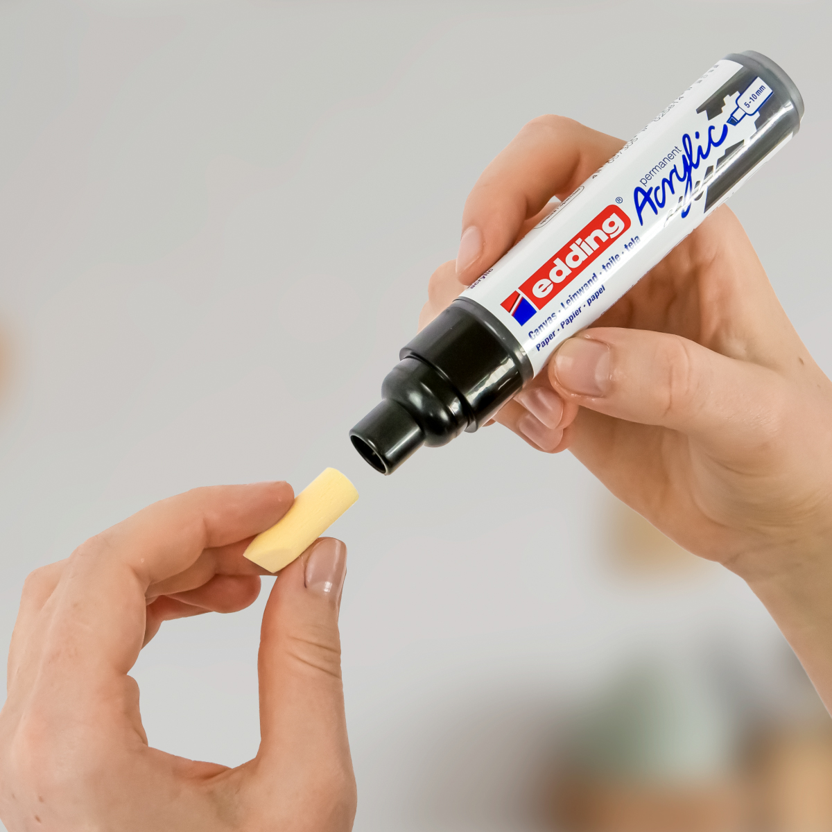 Ersatzfilze Edding "5000" Keilspitze (5-10mm) - 5 Stk.