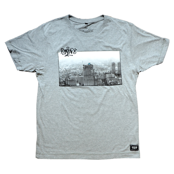 1UP T-Shirt "Bangkok" Heather Grey