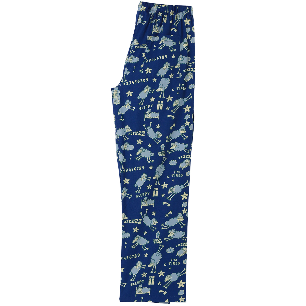 Pyjamahose "Sheep" True Blue