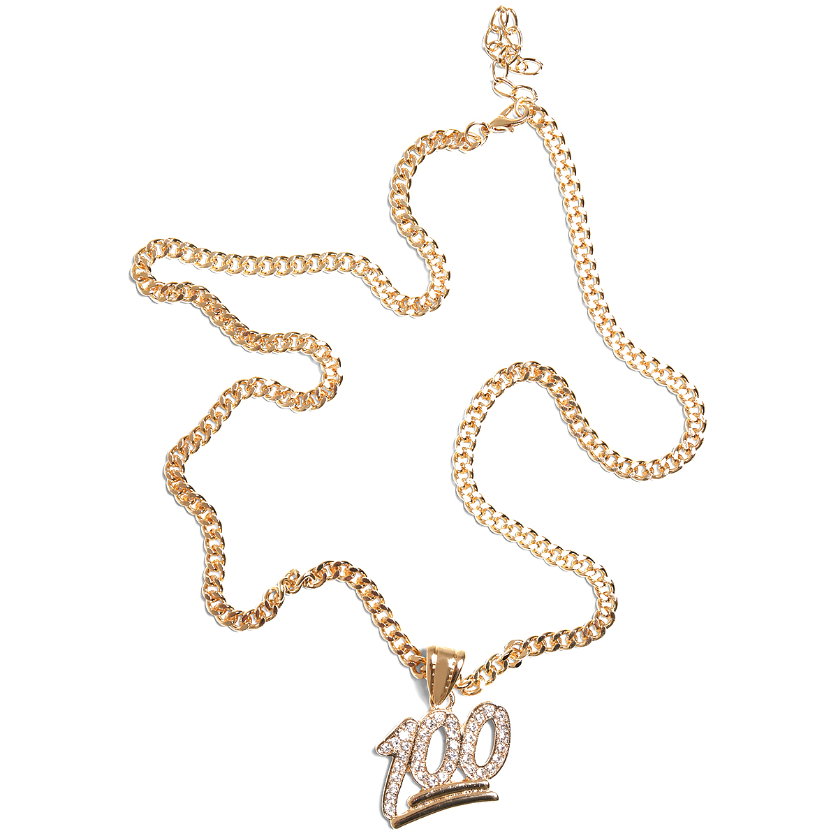 Urban Classics "One Hundred Diamond Necklace" Gold