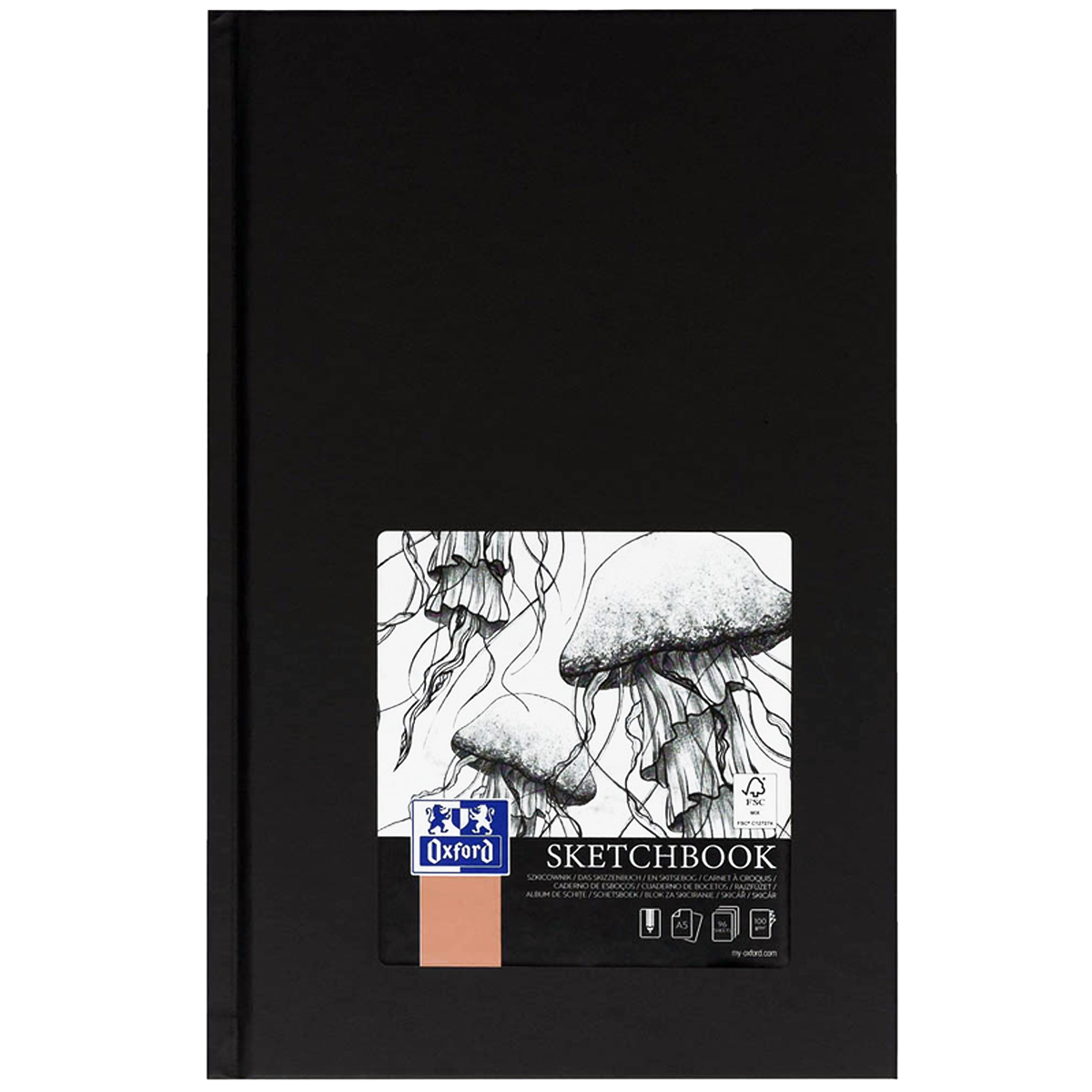 Oxford "Sketchbook A5" Hochformat (100g/m²)