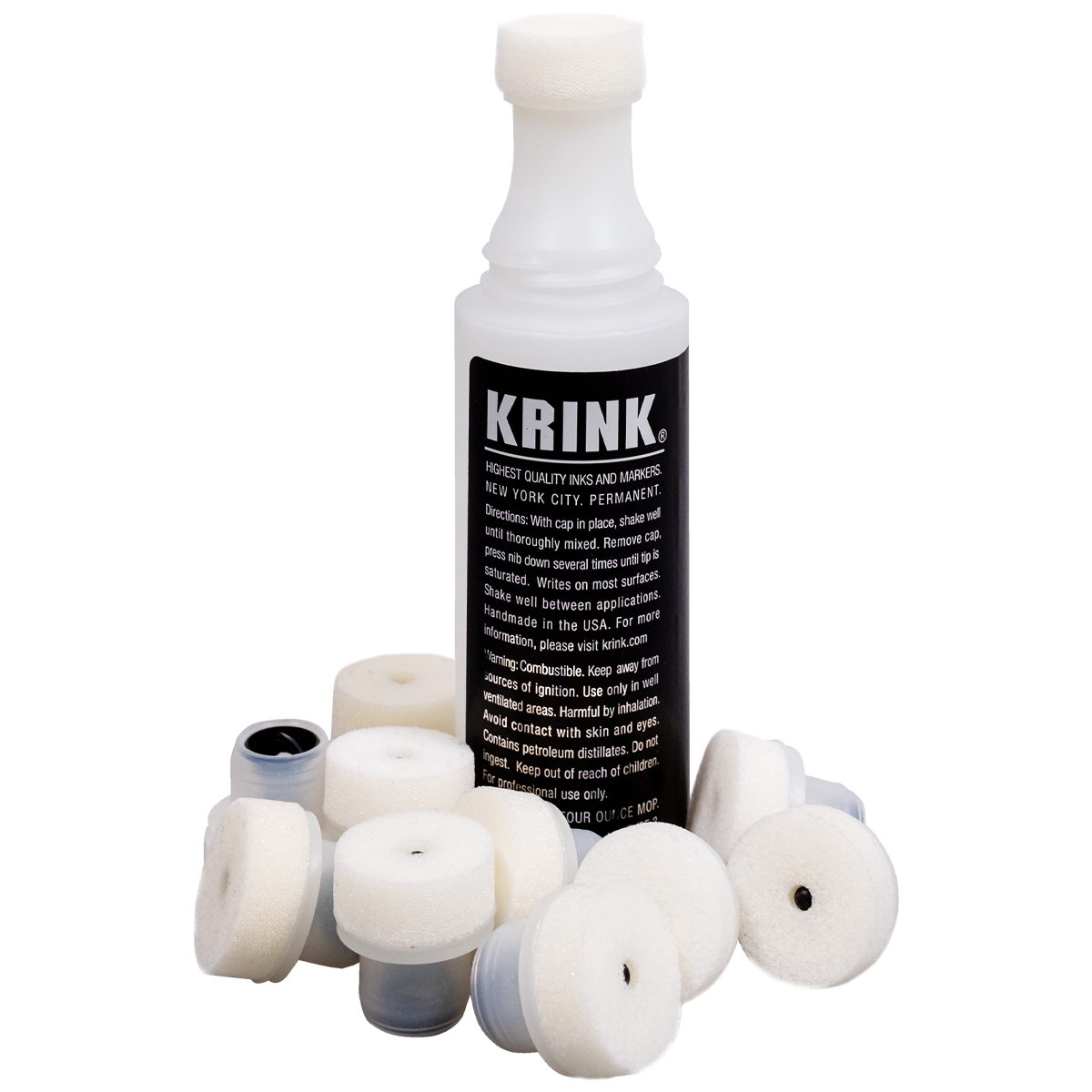 Krink "Empty Mop" (25mm) - Black Edition inkl. 10 Ersatz Mops