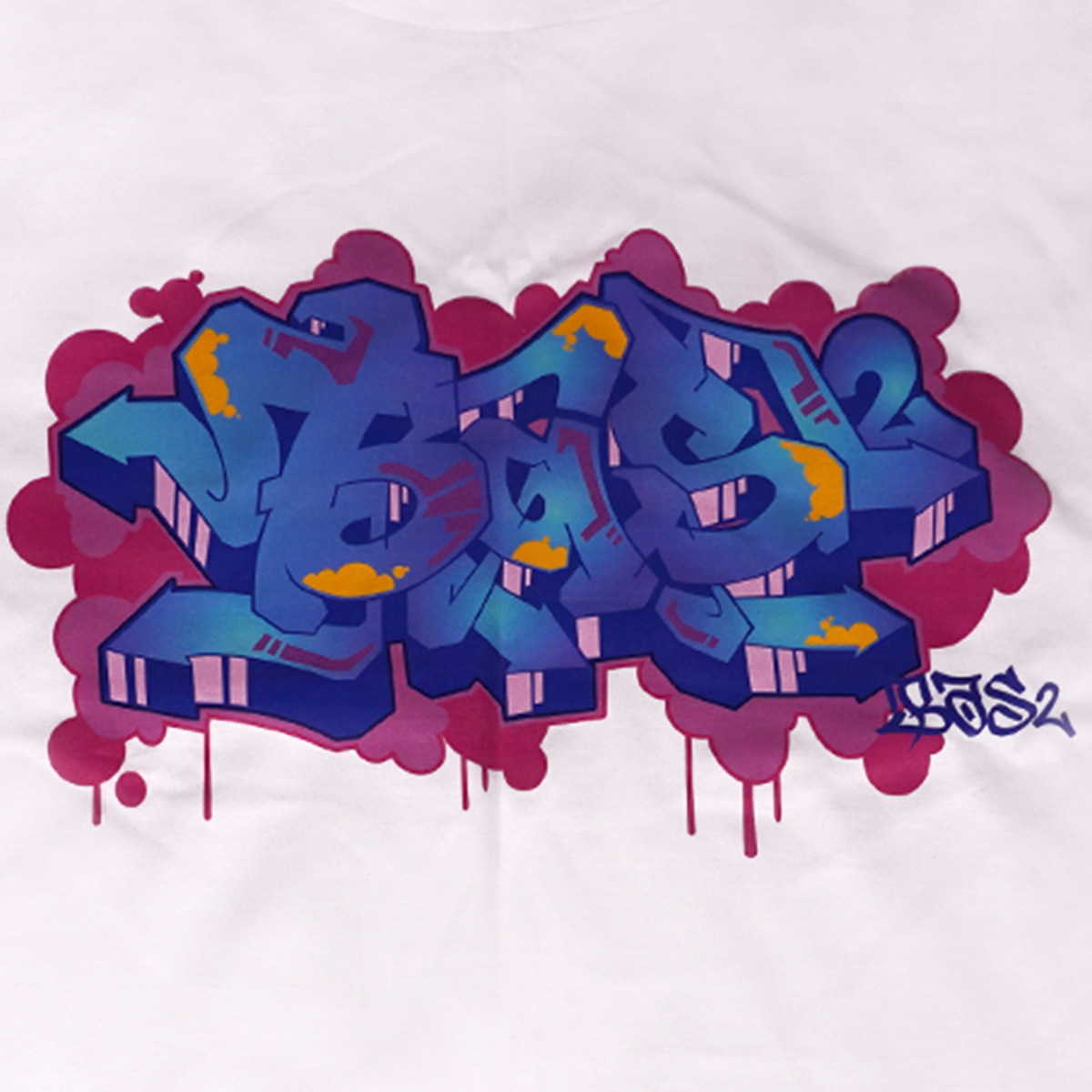 T-Shirt "Bas2" White