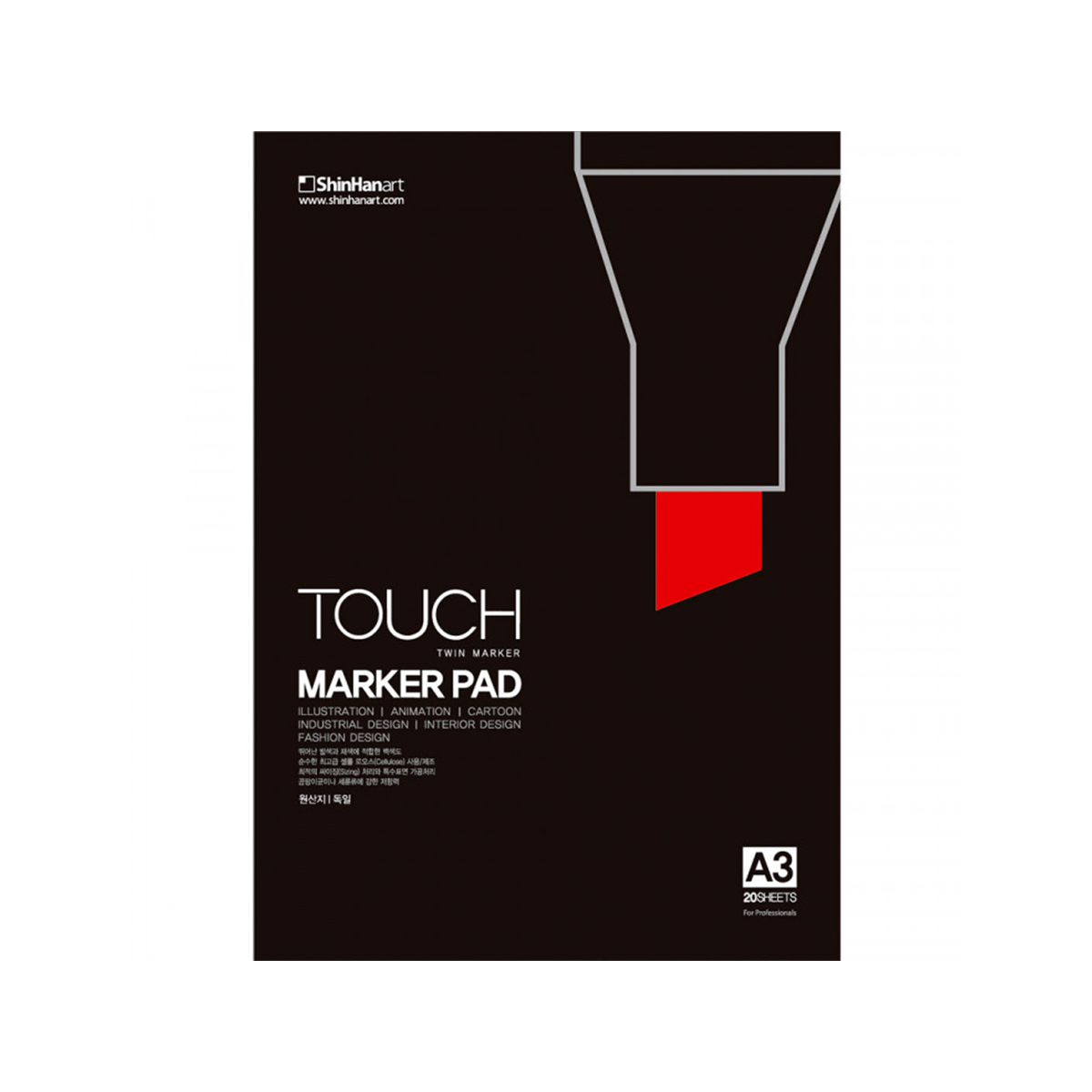 Touch "Marker Pad" A3 Hochformat