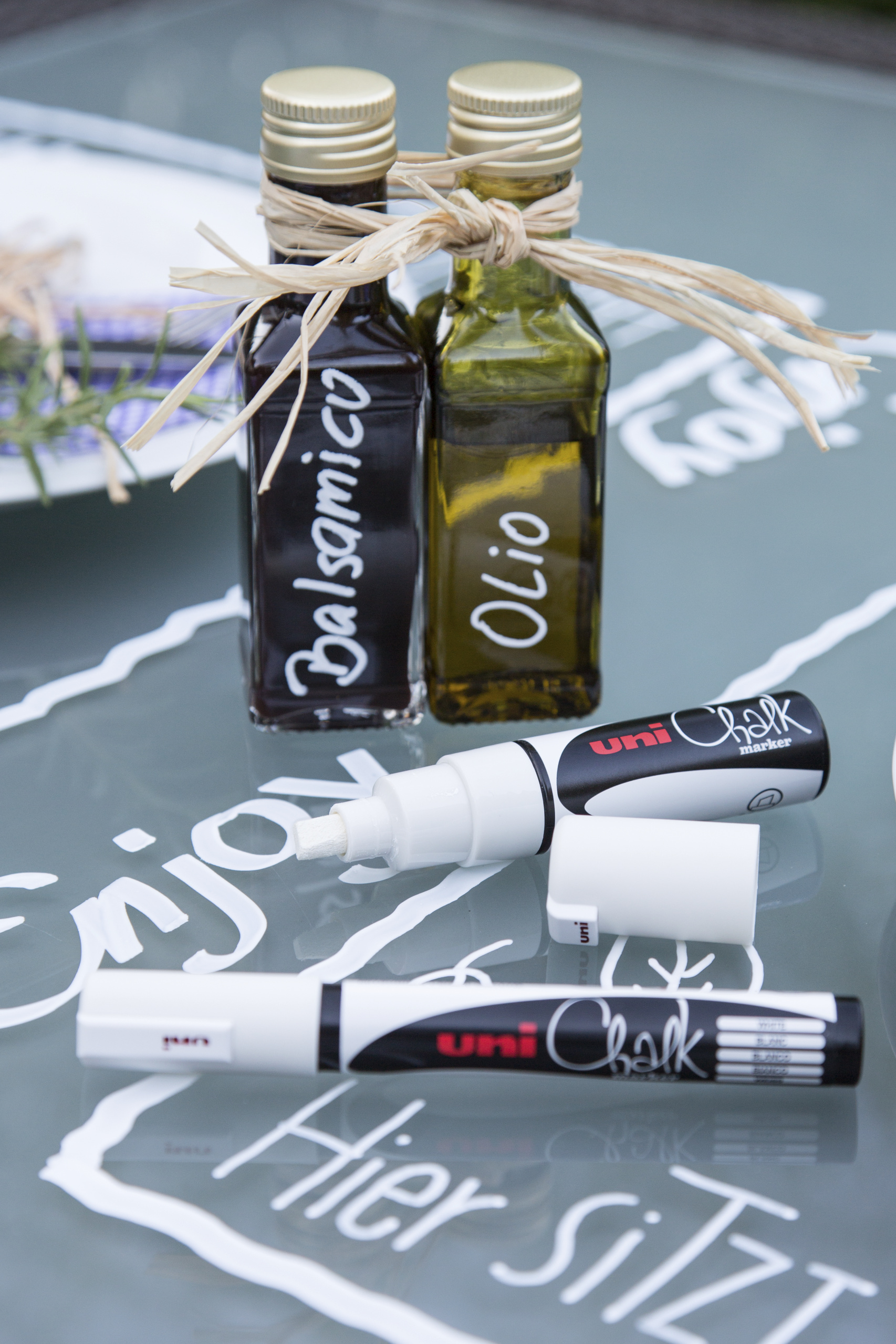 Uni Chalk "PWE-17K" Kreide Marker (15mm) - White