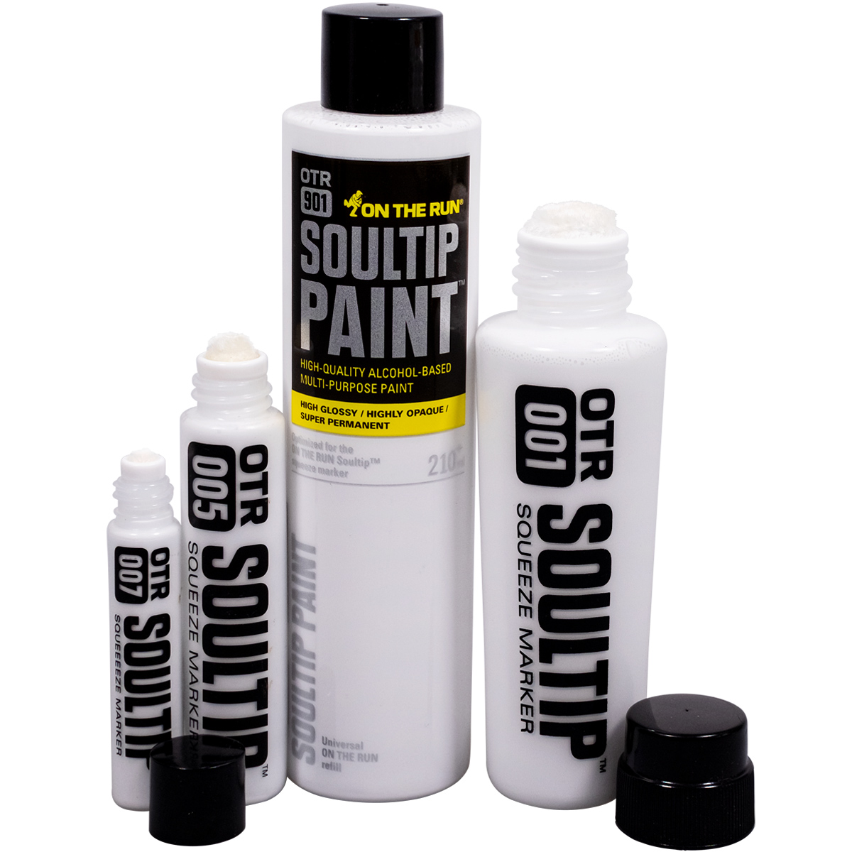 OTR "Filled Soultip Paint Squeezer Set - White"