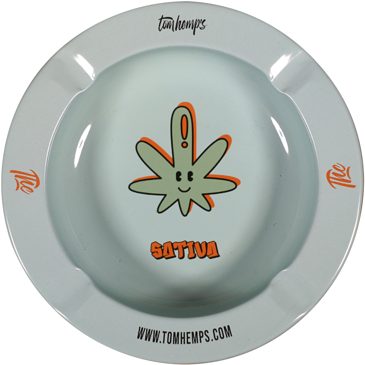 THCREW Aschenbecher "TIN Ashtray" Sativa