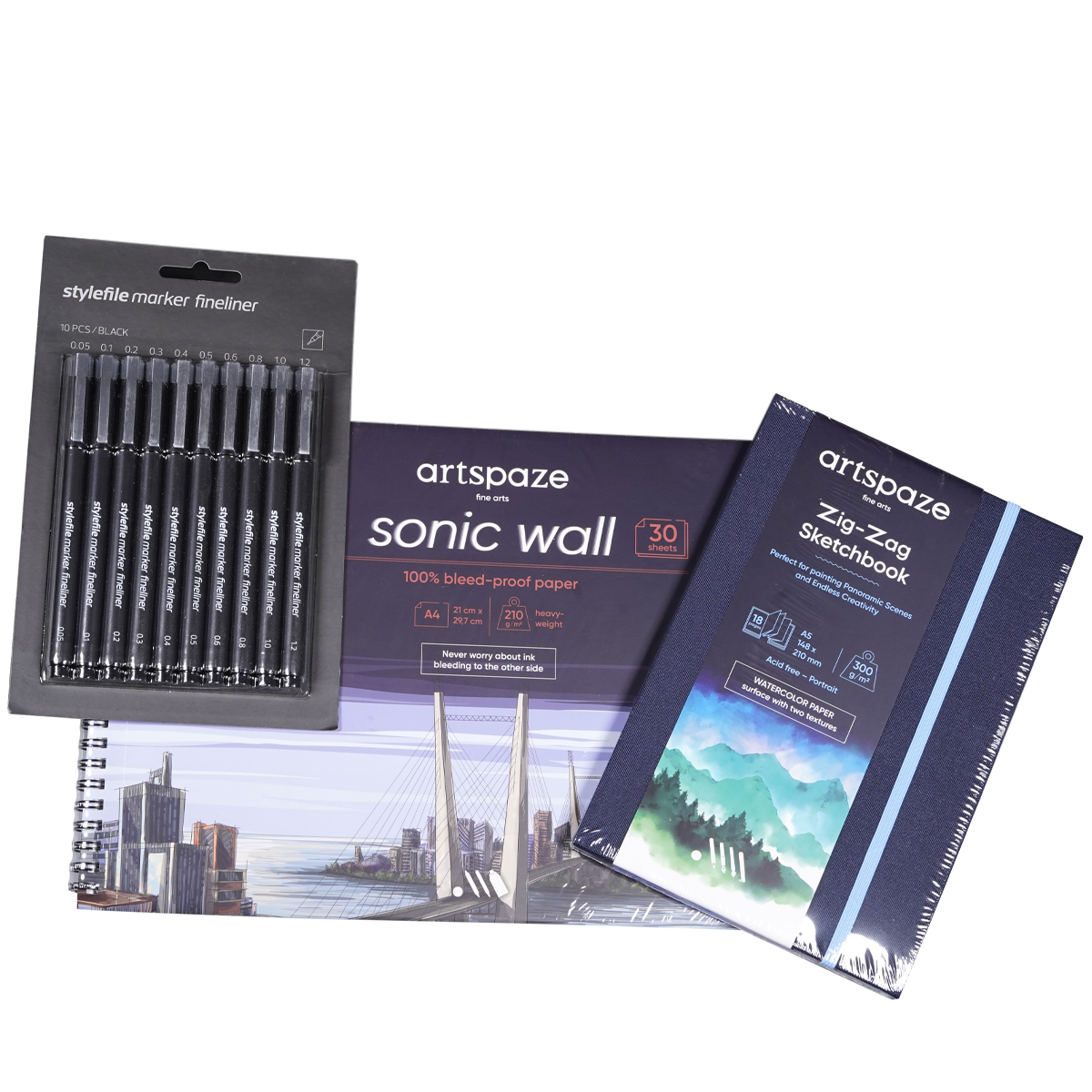 Artspaze "Ready to rumble Fineliner Set" (12 Teile)