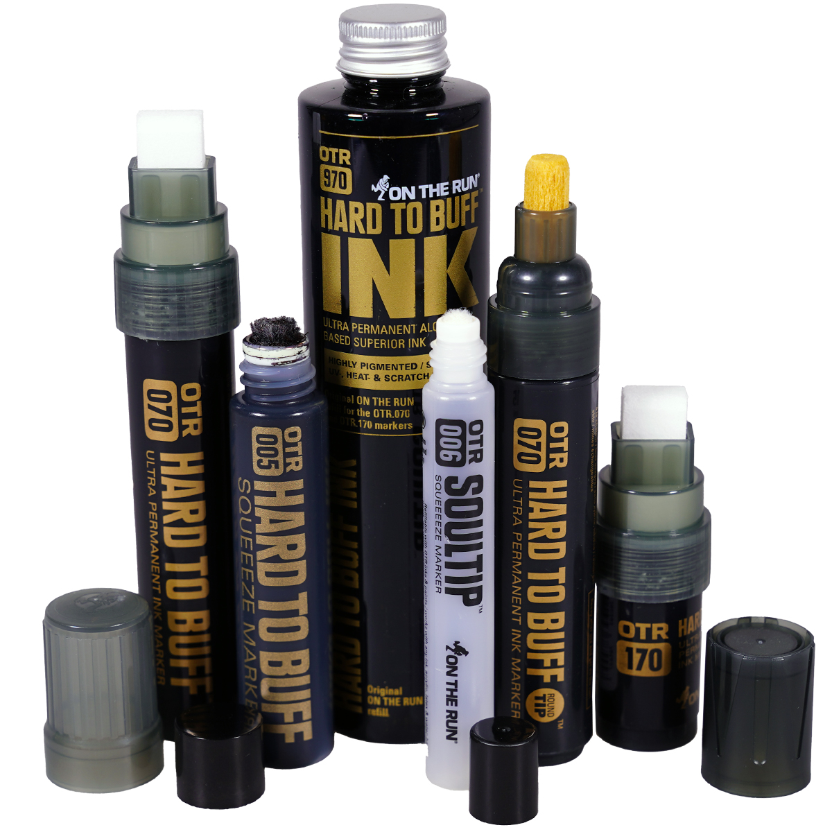 OTR "Hard 2 Buff Allround Set" (6 Teile)