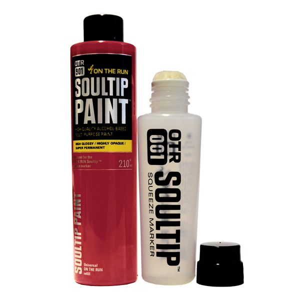 OTR.901 Soultip Paint inkl. OTR.001 Empty Marker Set - Red