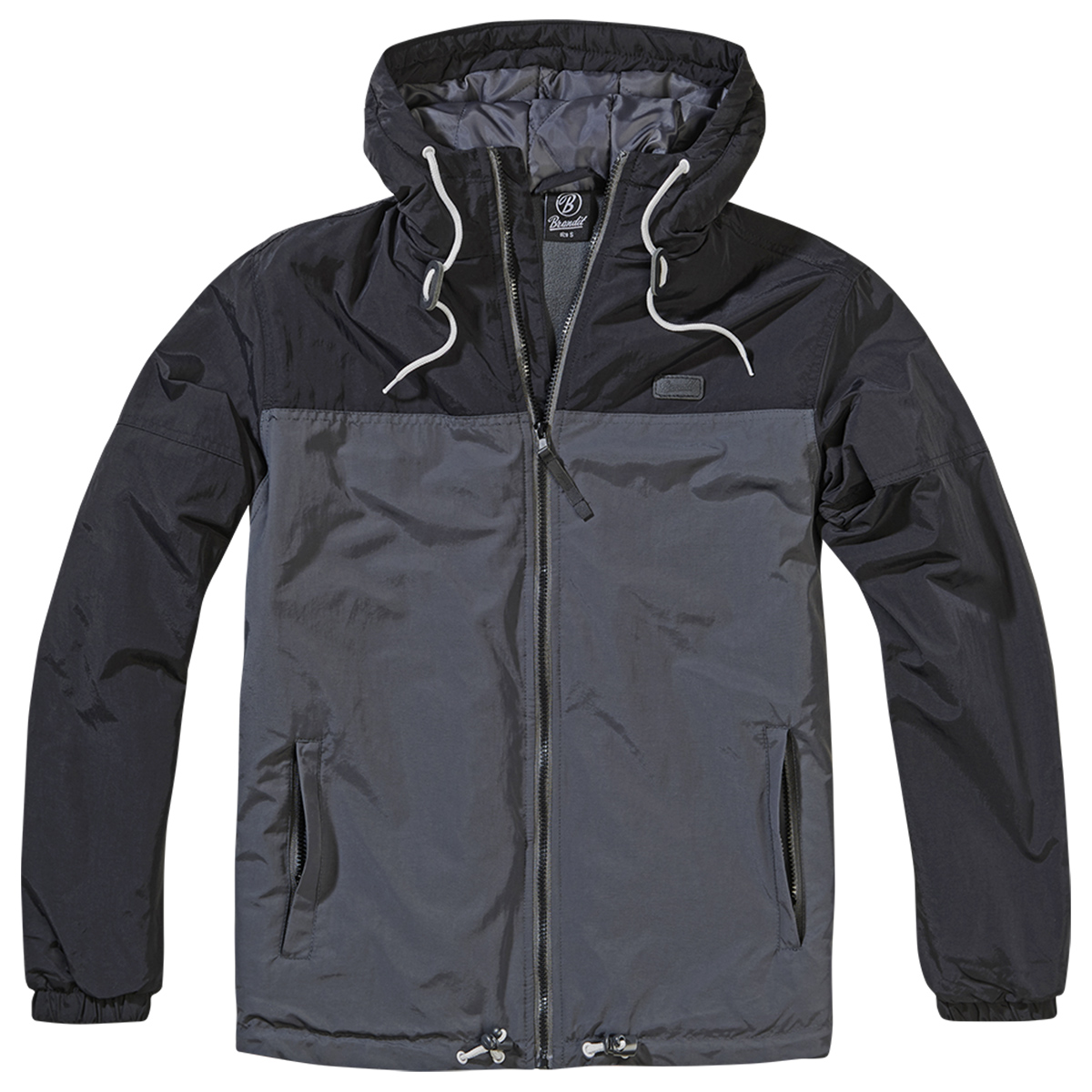 Brandit "Harris Windbreaker" Black/Anthracite
