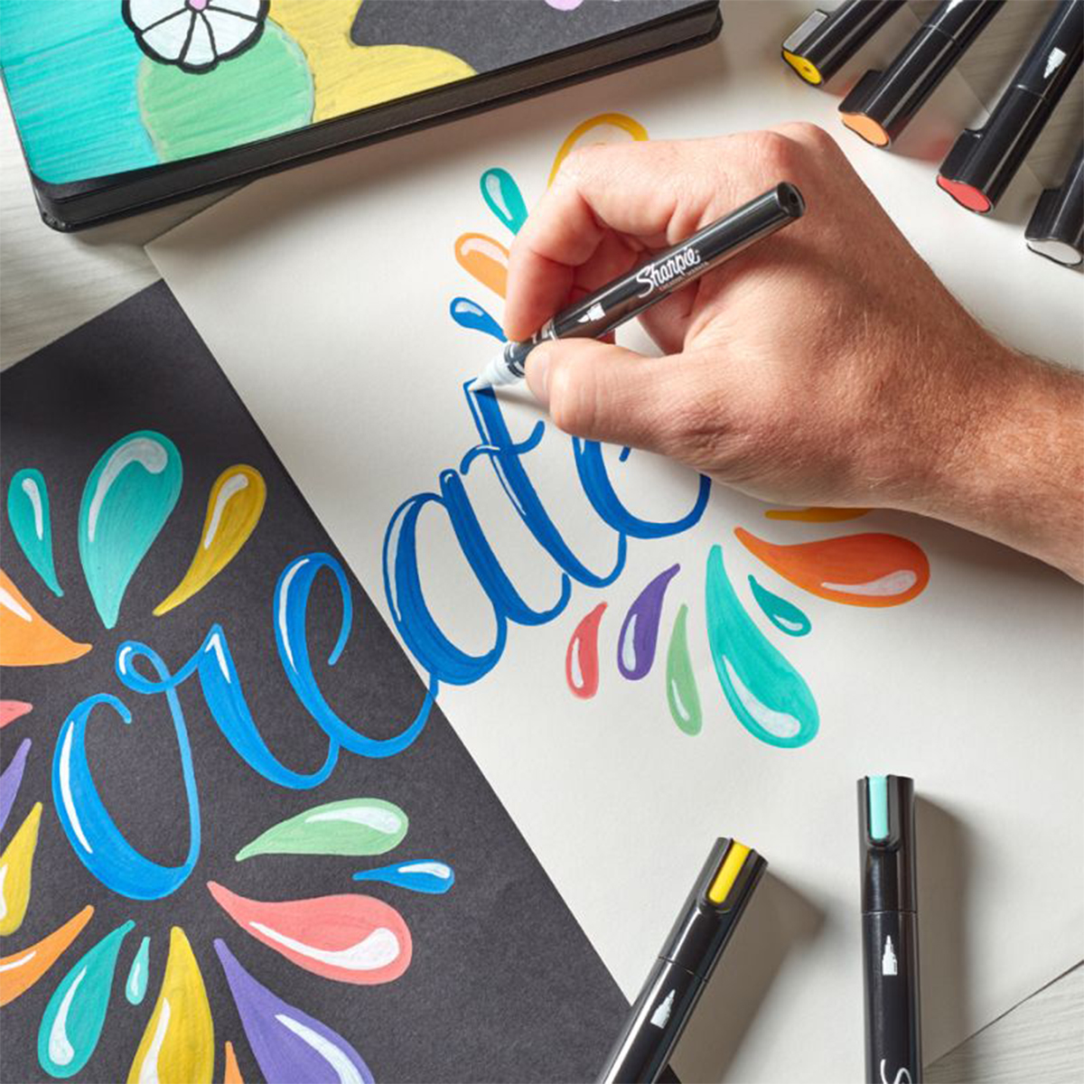 Sharpie "Acrylic" Marker Rund 12er Set