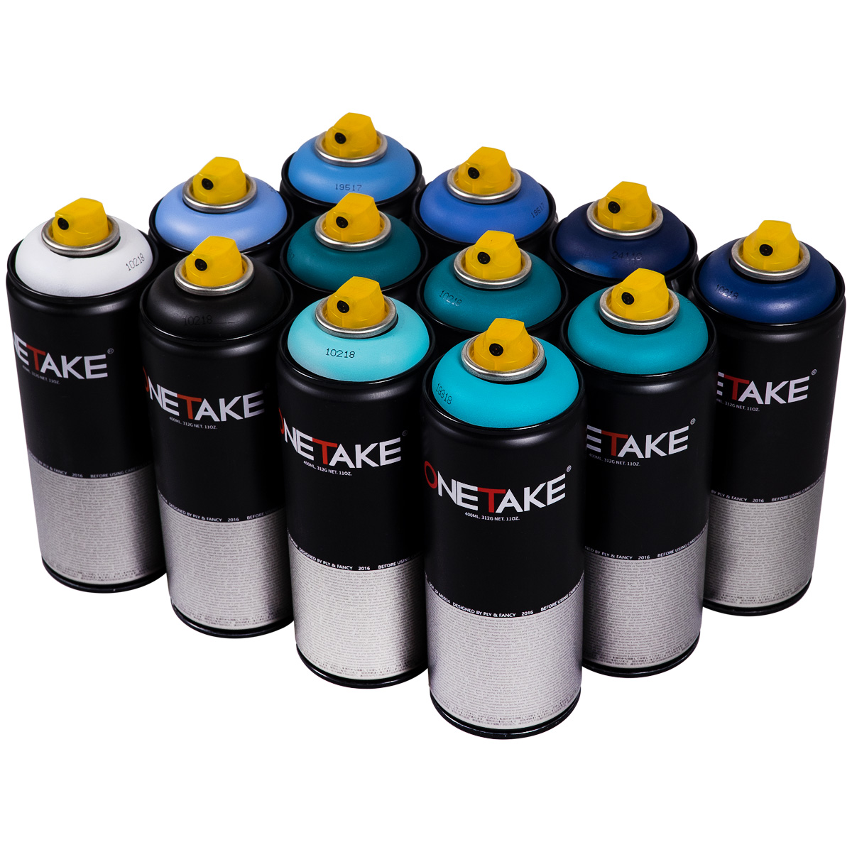 OneTake "12er Paint Box - Ocean Tones" (12x400ml)