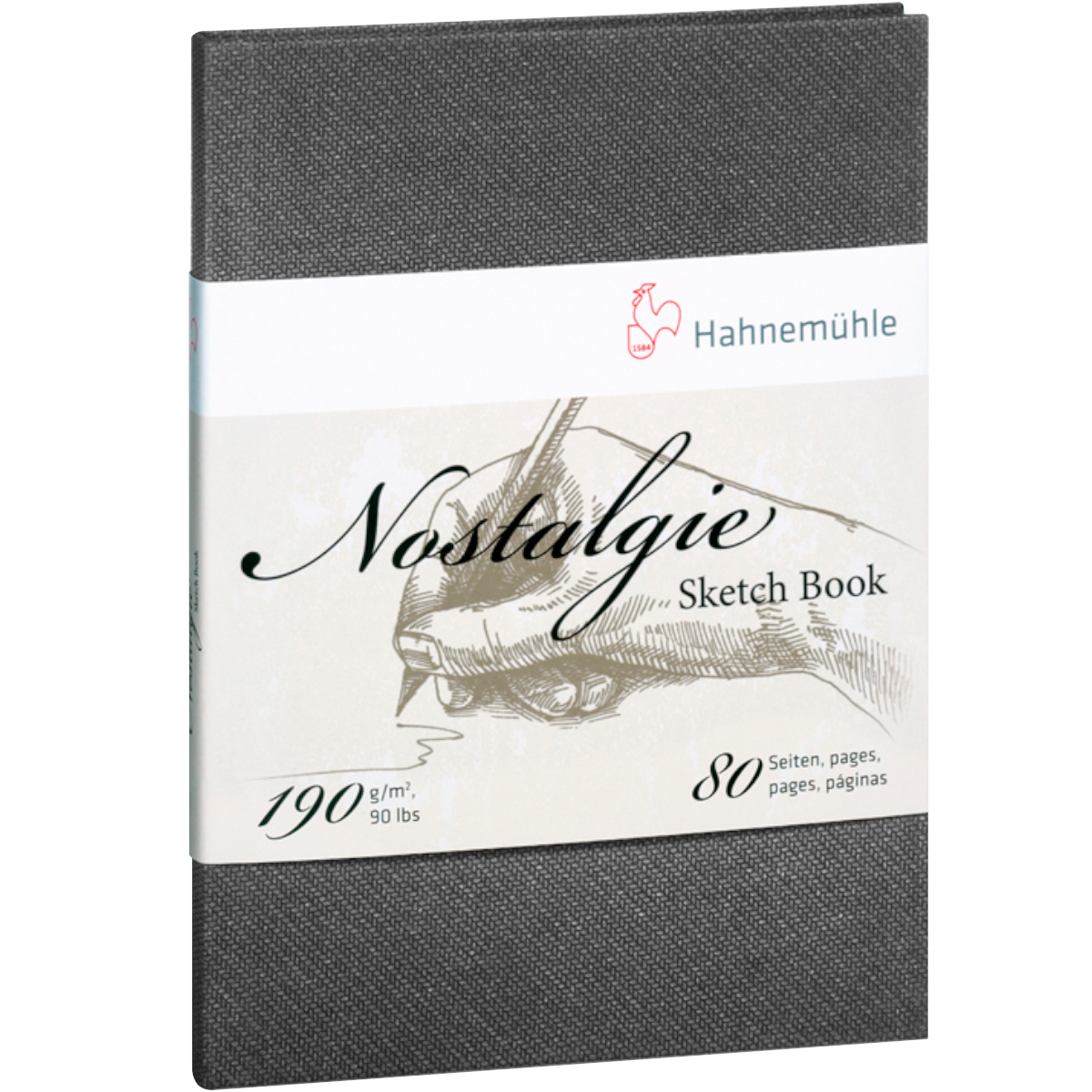 Hahnemühle "Nostalgie" Skizzenbuch A4 Hochformat 190g/m²